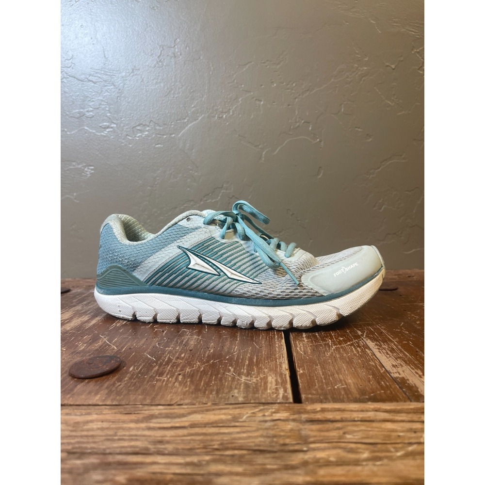 Altra Provision 4 Running Shoes Womens 9.5 Blue Zero Drop Wide Toe Gym Training